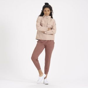 Vuori Military Jacket in color Dogwood (Women's Size Large)